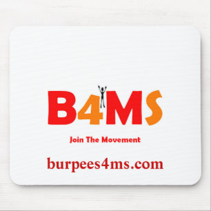 Burpees 4 MSのマウスパッド マウスパッド