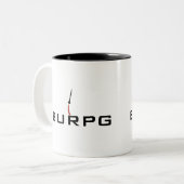 BURPGのマグ(11oz) ツートーンマグカップ (正面左)