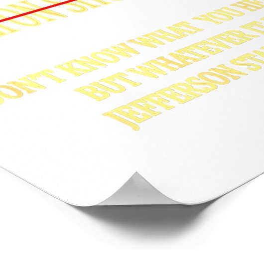 Burr Shot First Hamilton Shot First Funny ポスター (角)