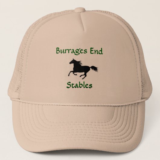 Burragesの端の馬小屋 キャップ (正面)