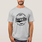 Burrito認定専門家 Tシャツ (正面)