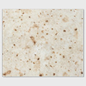 Burrito Blanket Flour Tortilla Taco Fast Food Wrap ラッピングペーパー (フラット)