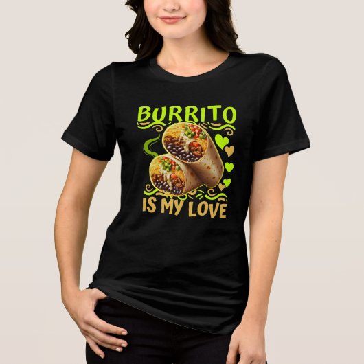 burrito is my love トライブレンドＴシャツ (正面)