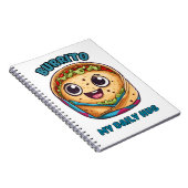 Burrito My Daily Hug ノートブック (右側)