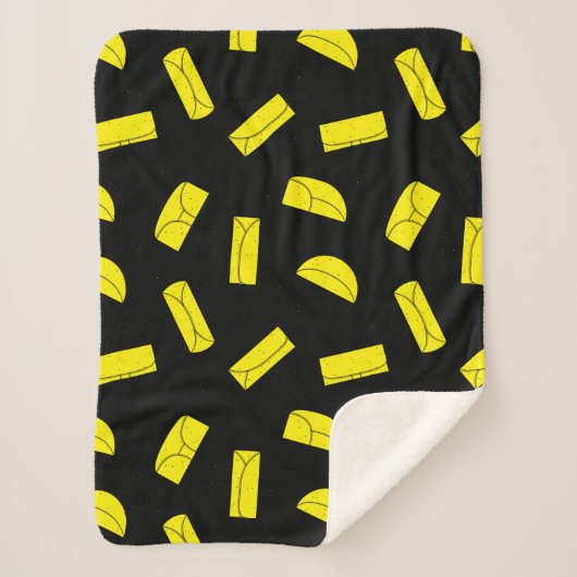 Burritos, Enchiladas and Fajitas Fun シェルパブランケット (正面)