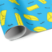 Burritos, Fajitas, Tortillas, Enchiladas  ラッピングペーパー (ロールコーナー)