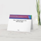 Burroの挨拶状 カード (裏面)