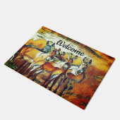 BurroのBrosのドアマット ドアマット (アングル)