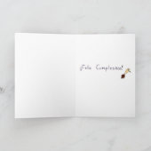 Burro Tarjeta de Cumpleanoss カード (内部)