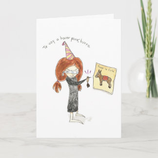 Burro Tarjeta de Cumpleanoss カード