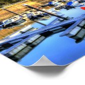 Burry Port East Inner Harbour ポスター (角)