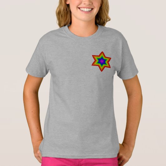 Burst™の明るい男の子のフリースのジッパーのフード付きスウェットシャツ (正面)