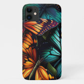  Burst–Butterflies in Motion Case-Mate iPhoneケース (裏面)