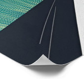 Burst of Balance：角度色の抽象化 ポスター (角)