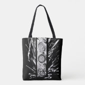 Burst of Chaos/dark colors トートバッグ (裏面)