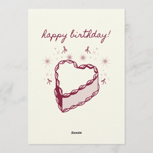 Burst of Fun – Editable Birthday Party Invitation  招待状 (裏面)