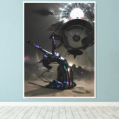 Burst of Joy キャンバスプリント (インサイチュ (ウッドフロア))