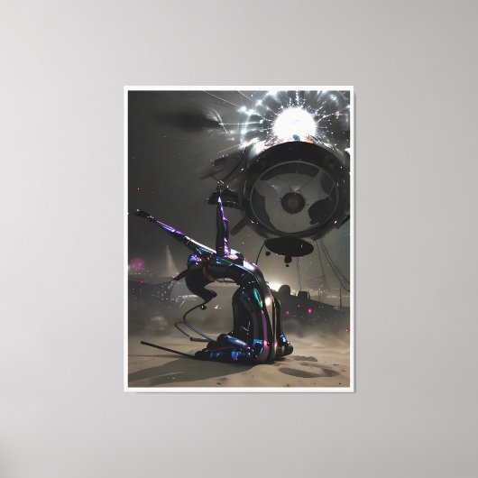 Burst of Joy キャンバスプリント (正面)