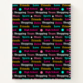 Burst of Personality in Every Sip ノートブック (裏面)