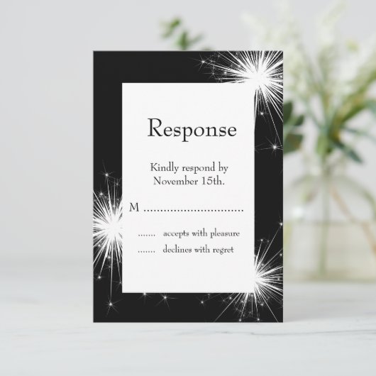 Burst of Sparkles RSVP （黒） (スタンド正面)