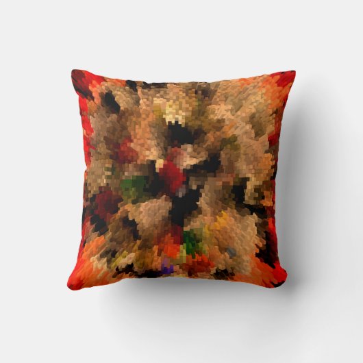 Bursting Flower..... クッション (裏面)