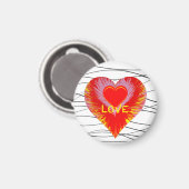 Bursting Heart マグネット (正面/裏面)