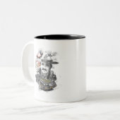 Burt Reynolds ツートーンマグカップ (正面左)