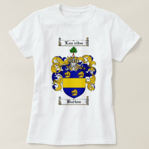 BURTONの家紋- BURTONの紋章付き外衣 Tシャツ