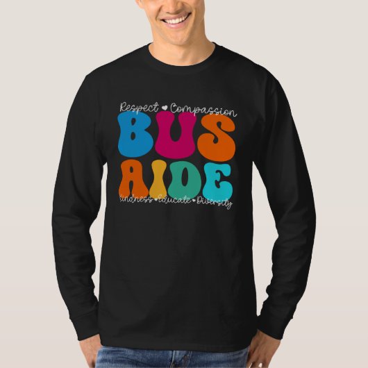 Bus Aide Appreciation Week Back to School Tシャツ (正面)