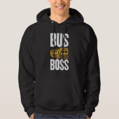 Bus Boss   School Bus Driver Graphic Print Apparel パーカ (正面)