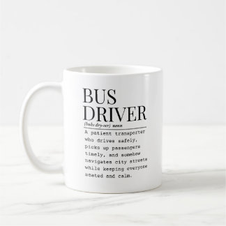 Bus driver コーヒーマグカップ