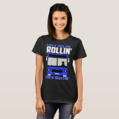 Bus driver They See Me Rollin' They Waitin' Tシャツ (正面フル)