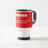Bus Operator Definition Mug トラベルマグ (正面右)