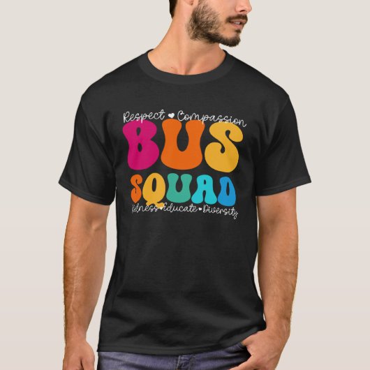 Bus Squad Appreciation Week Back to School Tシャツ (正面)