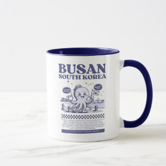 Busan South Korea Retro City  マグカップ