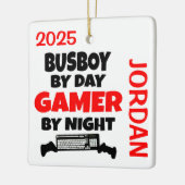 Busboy Loves 遊's Video Games セラミックオーナメント (左)