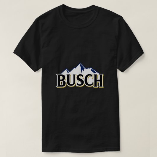 BuschビールマウンテンズロゴTee7 Tシャツ (デザイン正面)