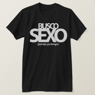 Busco Sexo. Blanco T-Shirt Tシャツ