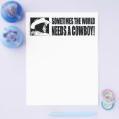 BUSH – カウボーイハットホワイト チラシ (シングル)