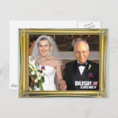Bush_ゲイ_結婚 ポストカード (正面/裏面)