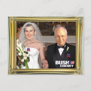 Bush_ゲイ_結婚 ポストカード