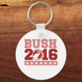 BUSH 2016ラウンドエレファント – .png キーホルダー (正面)