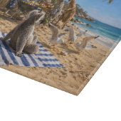 Bush BBQ with Kangaroos and Koalas カッティングボード (角)