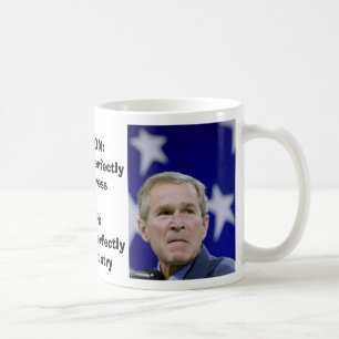 BUSH/CLINTON コーヒーマグカップ