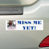 BUSH-HAT バンパーステッカー (車上)