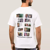 BushChimp Tシャツ (裏面)