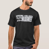 Bushcraft  Bushcrafter Wilderness Nature Survival  Tシャツ (正面)