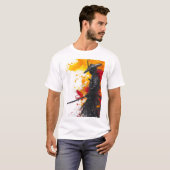 (Bushi) Samurai Tシャツ (正面フル)