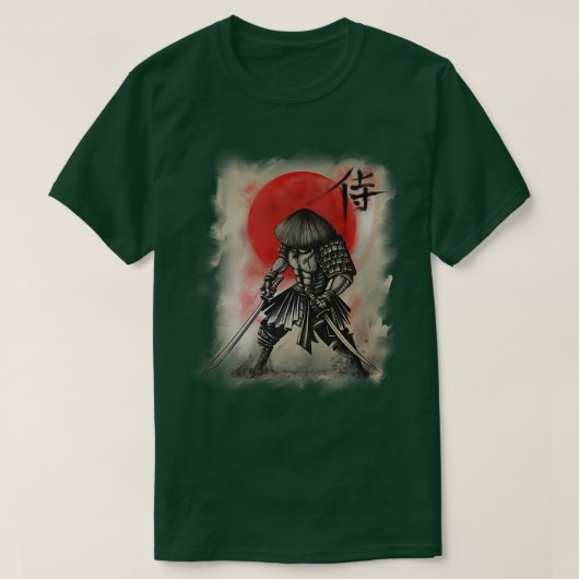 Bushido Code Samurai Japan  Tシャツ (デザイン正面)
