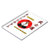 Bushido Cuaderno de espiral ノートブック (左側)